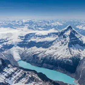 Mount Columbia and the Columbia Glacier