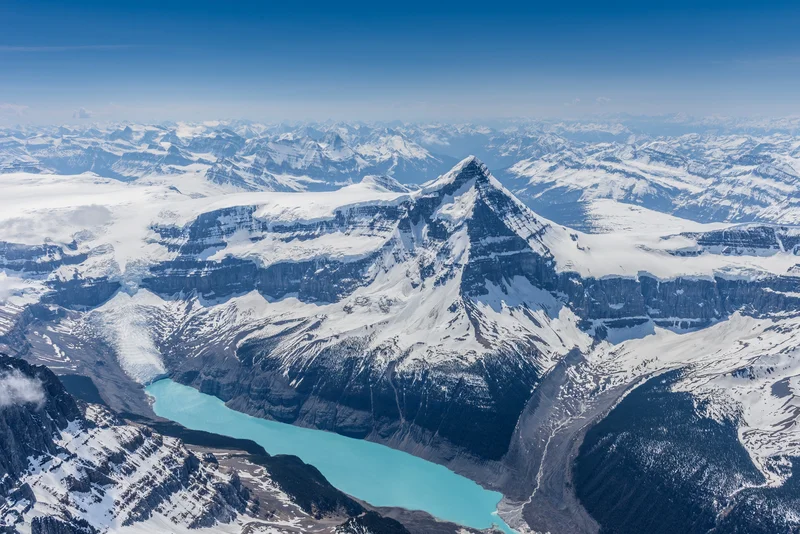 Mount Columbia and the Columbia Glacier