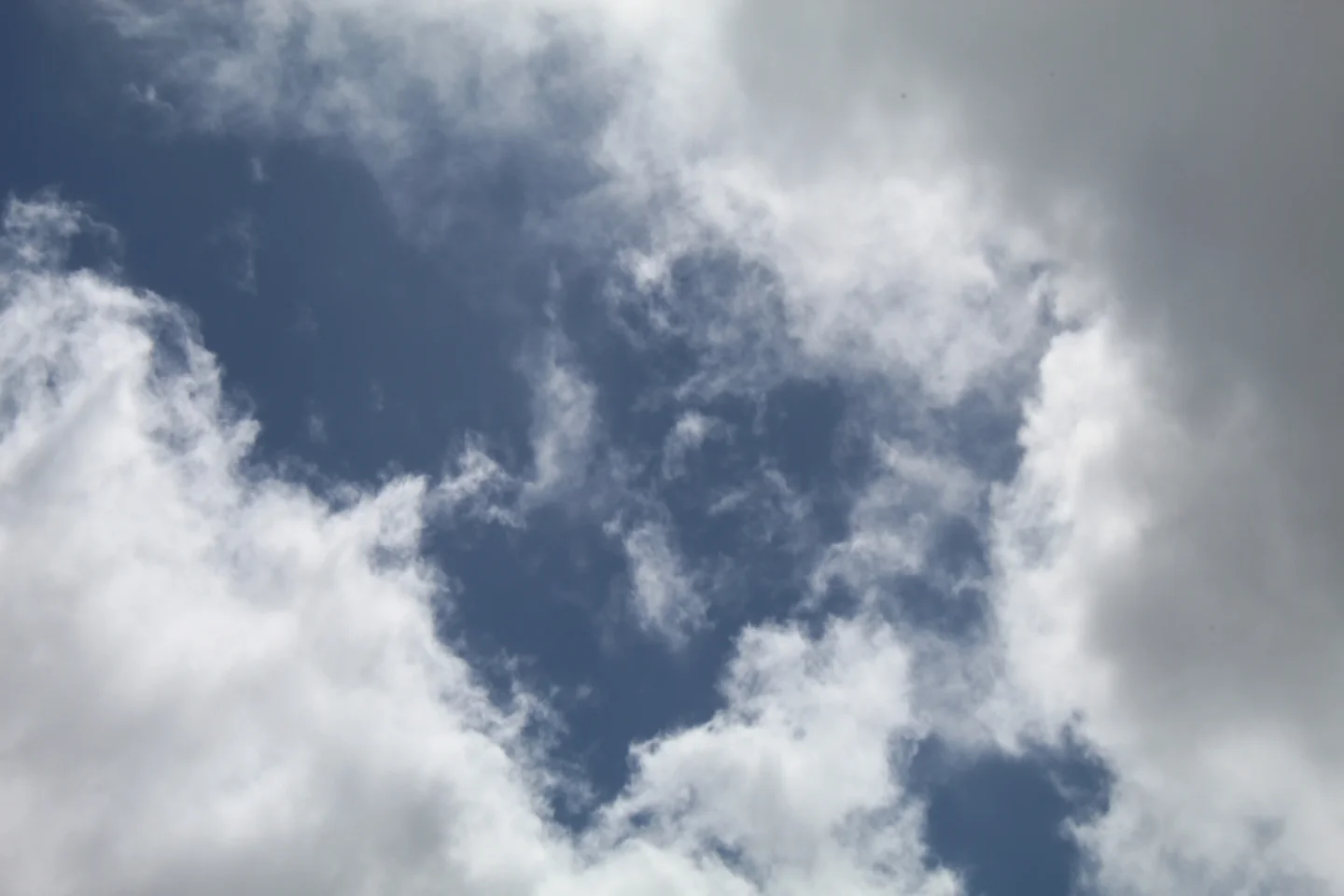 Clouds in the sky add beauty to the view