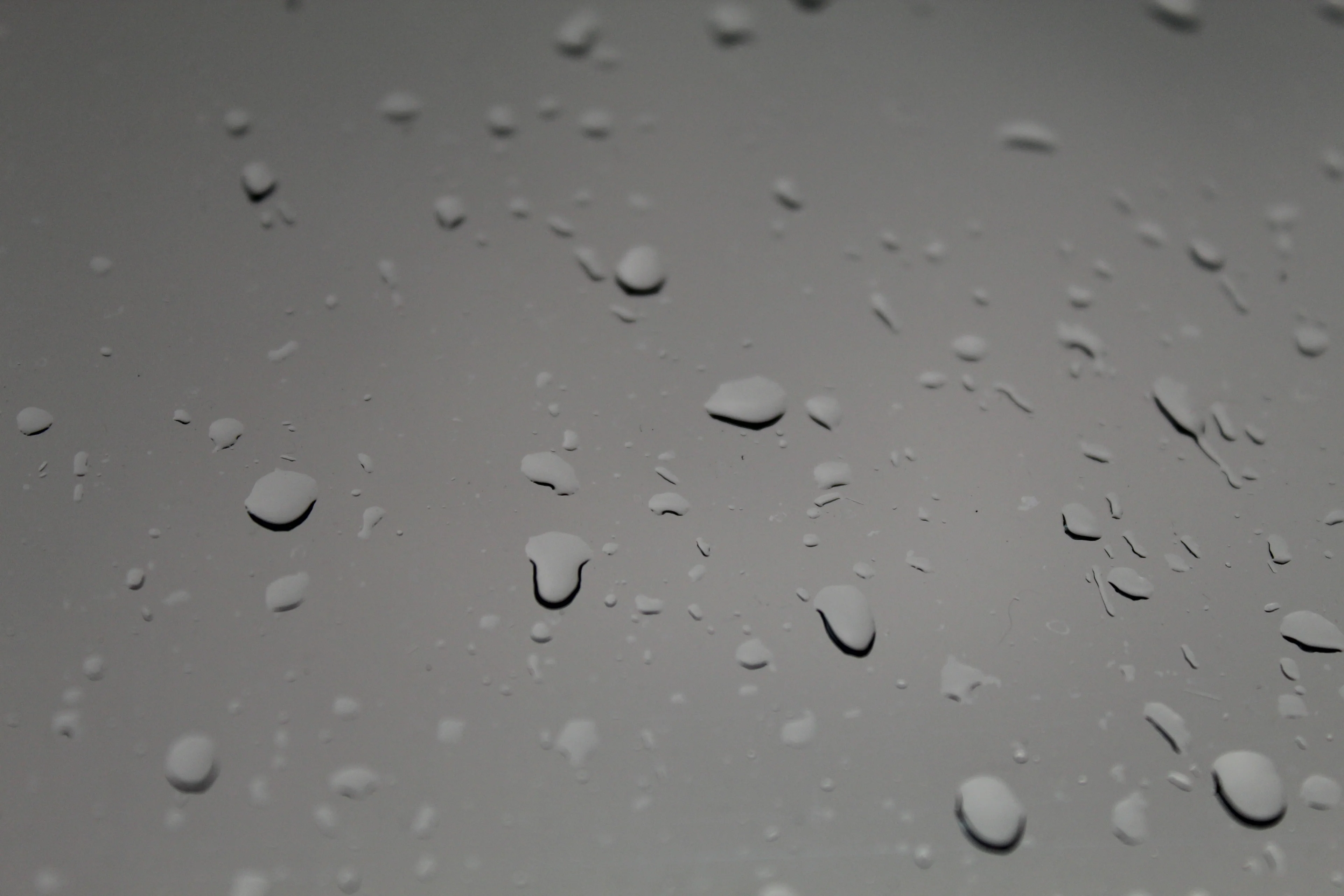 Raindrops on a window