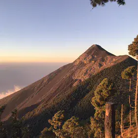 Sunrise at Fuego, Guatemala