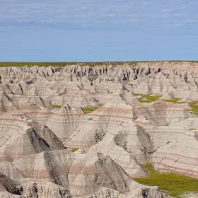 Erosion Revealing Layered Earth History