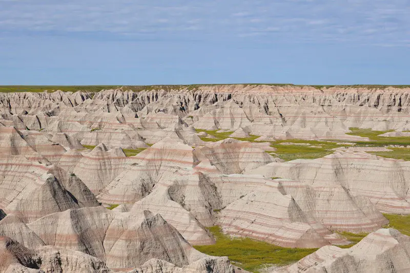 Erosion Revealing Layered Earth History