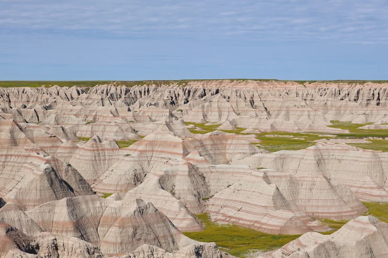 Erosion Revealing Layered Earth History