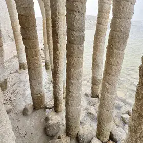 Hydrothermal Columns in Volcanic Tuff