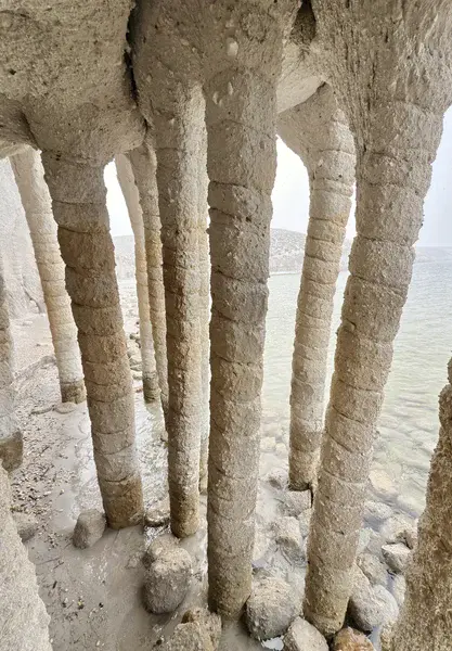 Hydrothermal Columns in Volcanic Tuff