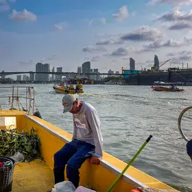 Plastic Hero on Chao Phraya River