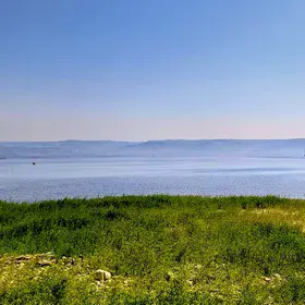 Stillness Over the Kinneret Freshwater Landscape
