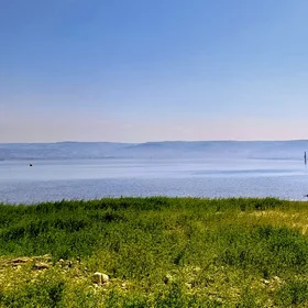 Stillness Over the Kinneret Freshwater Landscape