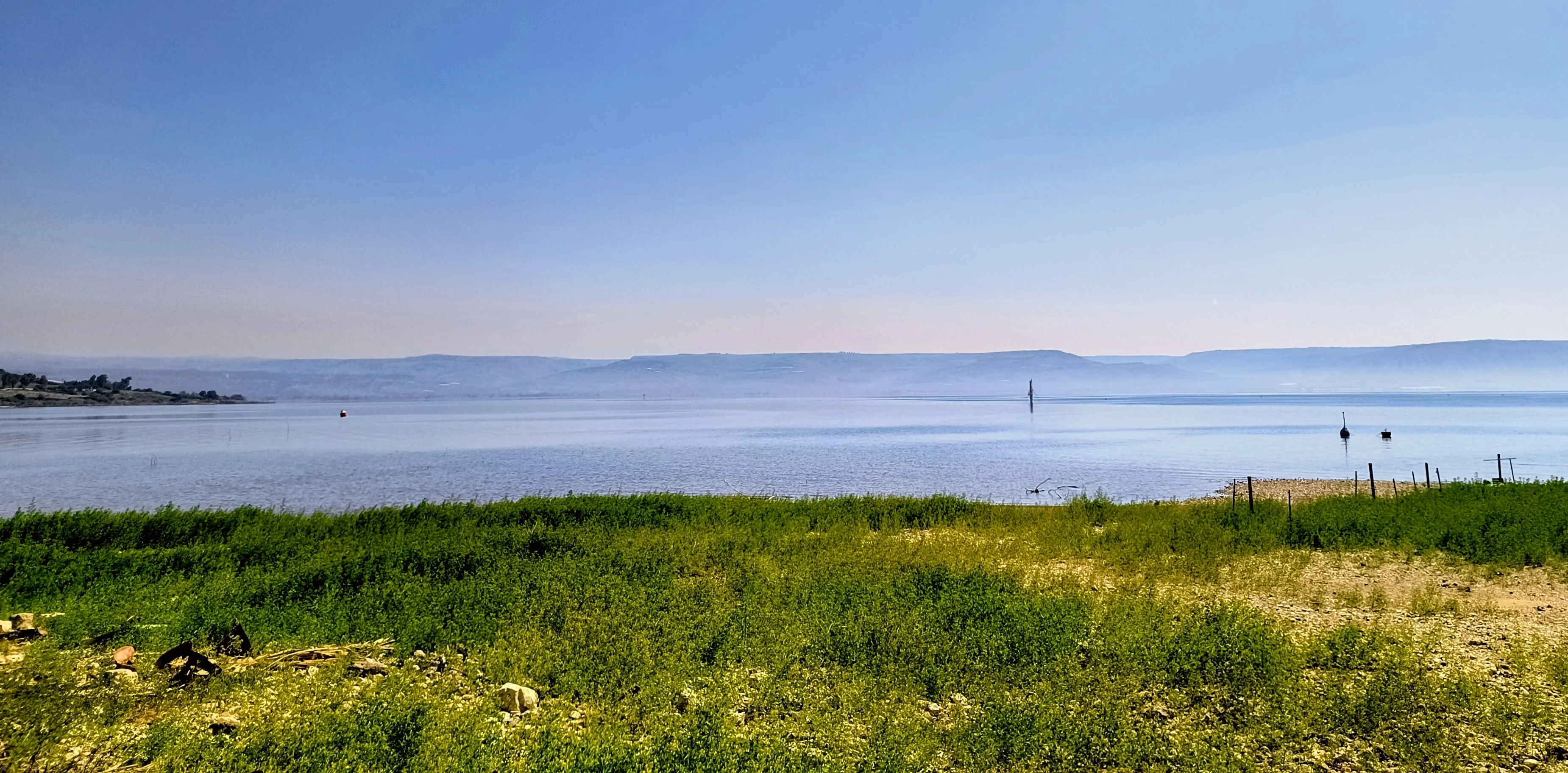Stillness Over the Kinneret Freshwater Landscape