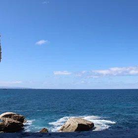 Where Waves Carve the Mountain