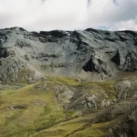 Mosaic of Periglacial Textures Beneath Ausangate