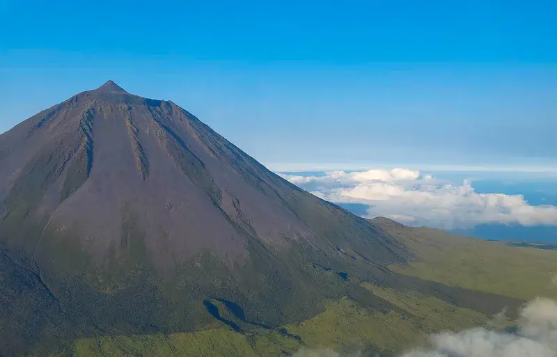 Stratovolcanic Morphology of Pico Island