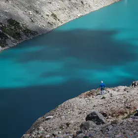 Overlooking Laguna Sucia