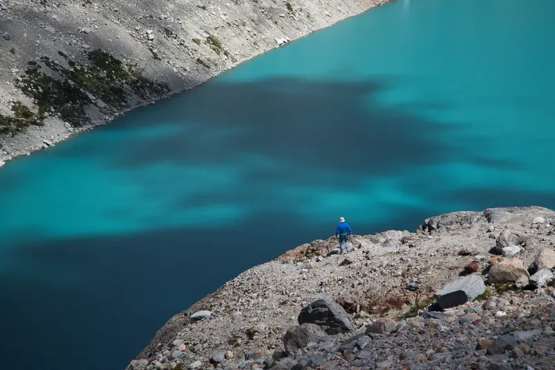 Overlooking Laguna Sucia