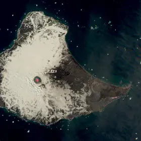 Christmas at the lava lake