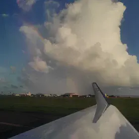 Rainbow on Reflection