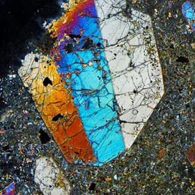 Clinopyroxene in tephrite