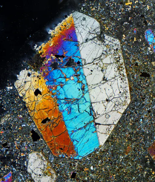 Clinopyroxene in tephrite