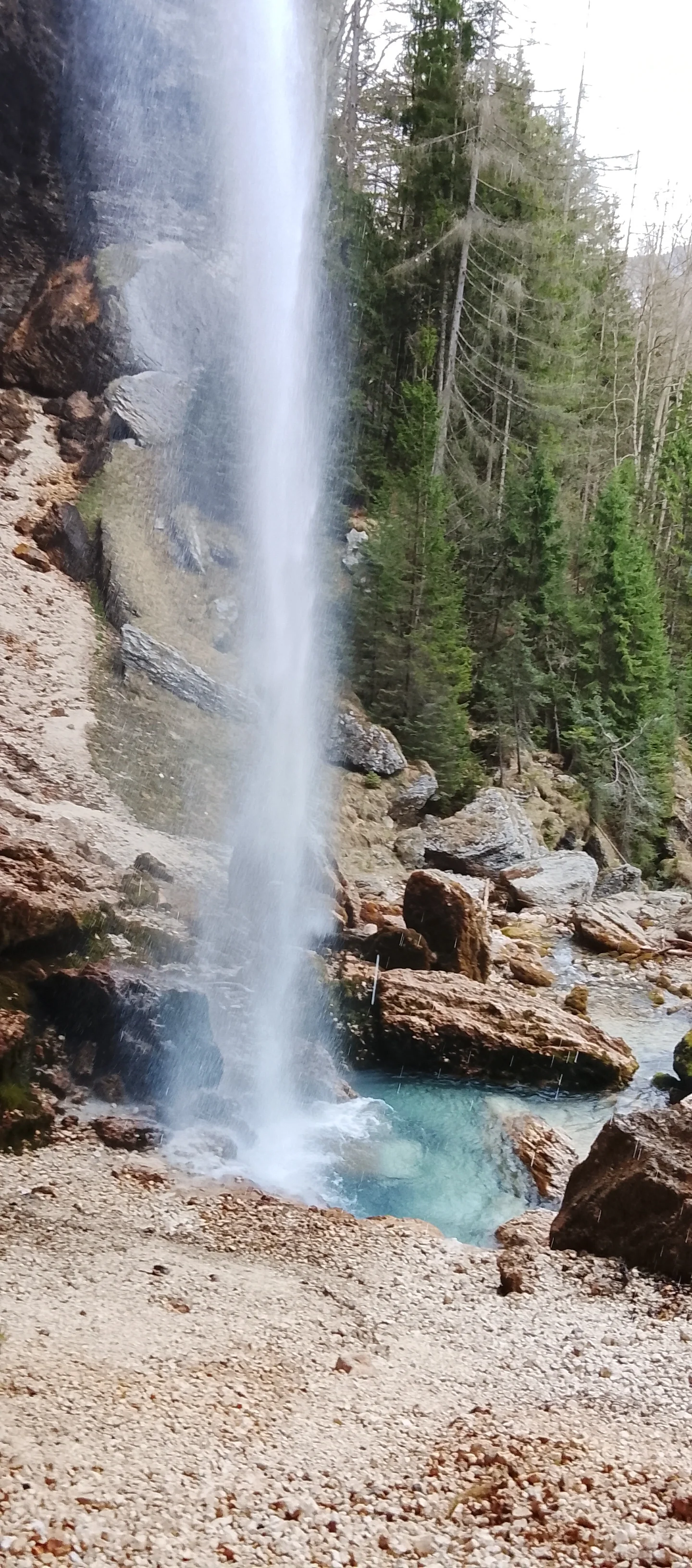 Hiking trail at Pericniku hut, Triglav National Park