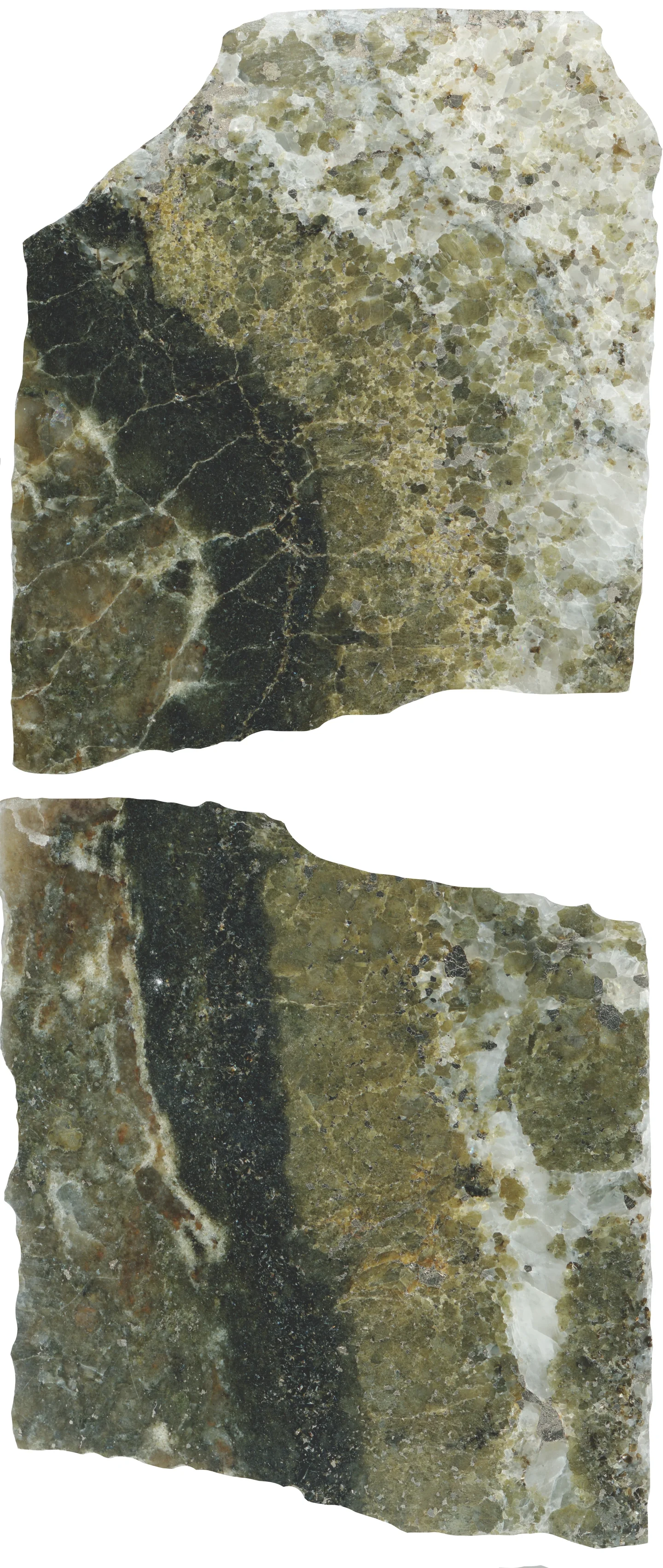 Contact aureole between tonalitic melt and diopside marble, Precambrian basement of Estonia