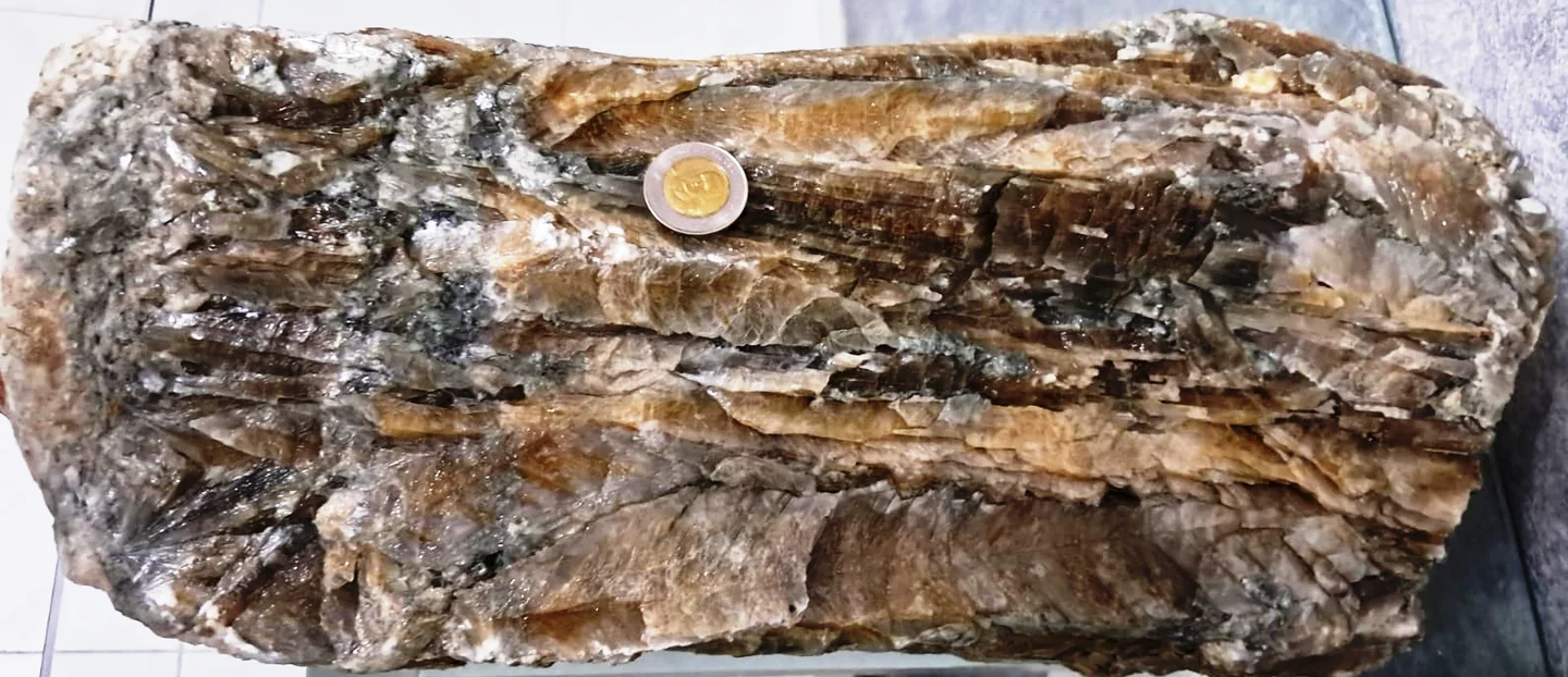 Stunning mega-crystals of Gypsum