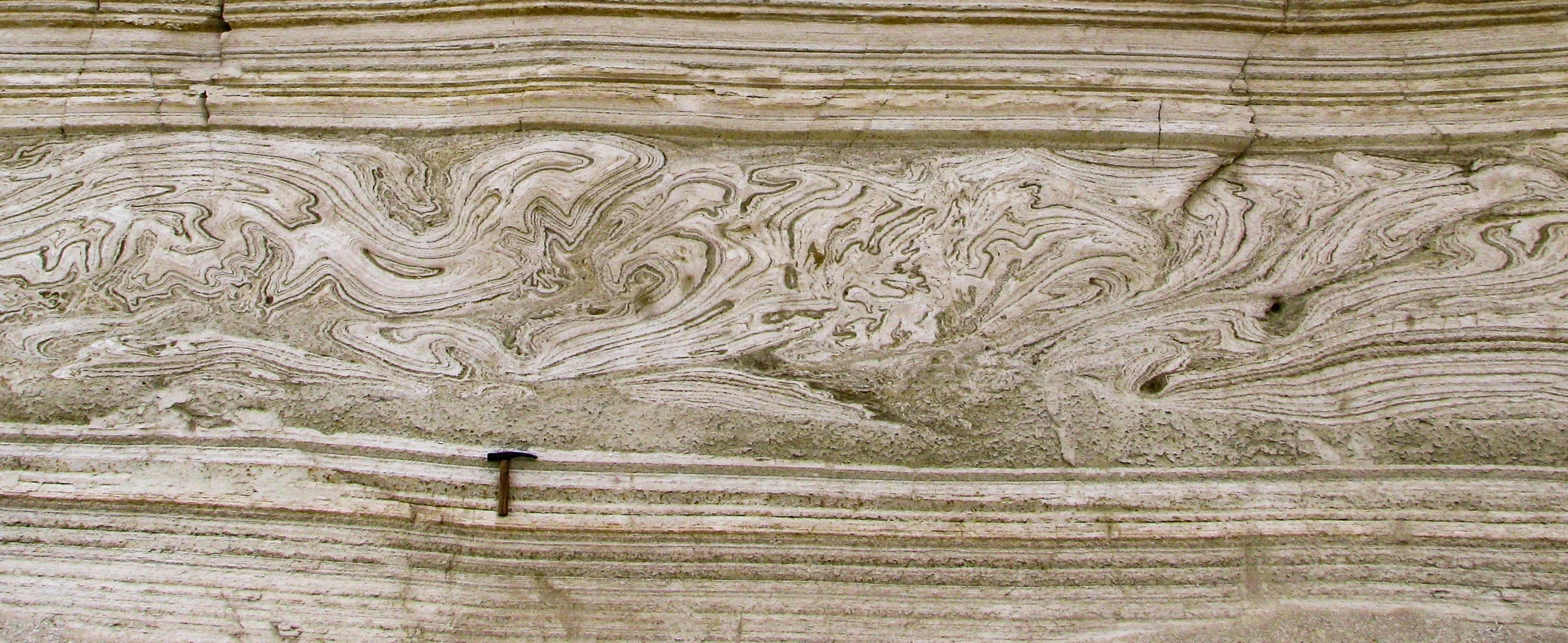 Seismite in pre-Dead Sea lake deposits